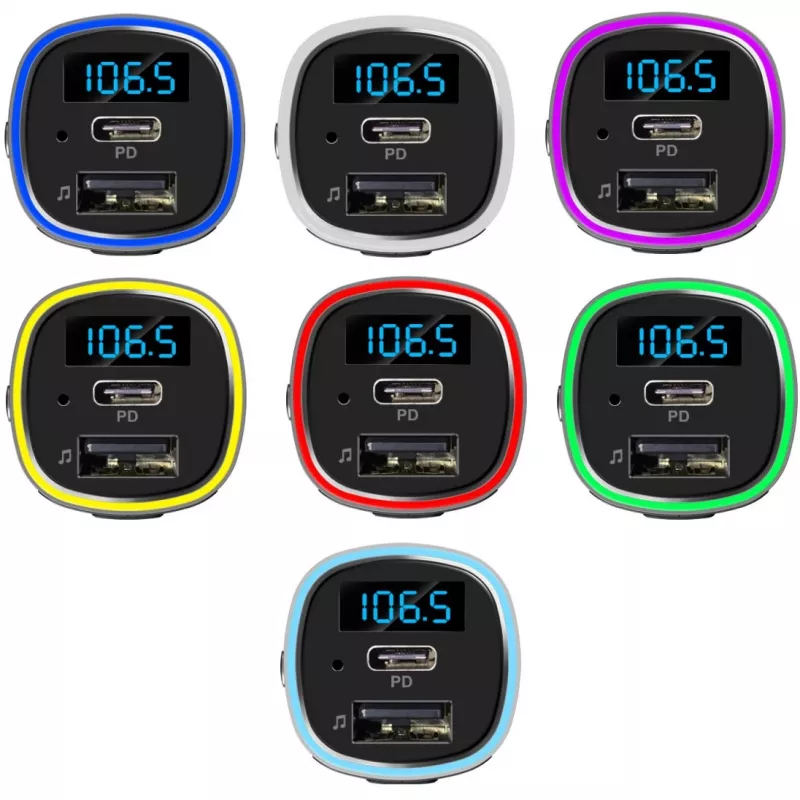 FM raidītājs 4smarts 456201 Cigar Lighters Melns Sudrabs AM FM Bluetooth