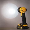 Dewalt 18V XR Li-Ion Bezvadu LED Pagriežams Lukturis - Bez Akumulatora