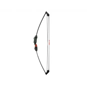 Loka kompaktā loka POE LANG EK Chameleon Black 10–15 lb, alumīnijs, 930 mm, 22 collu stīga, komplektā 2 bultas un aksesuāri