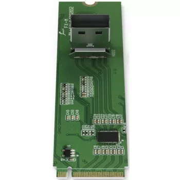 ICY DOCK - M.2 NVMe PCIe 4.0 SSD uz 1 x SlimSAS 4i adapteris ar pārsūtītāju