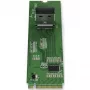 ICY DOCK - M.2 NVMe PCIe 4.0 SSD uz 1 x SlimSAS 4i adapteris ar pārsūtītāju