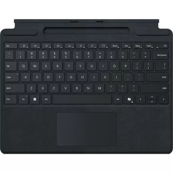 Microsoft Surface Pro klaviatūra QWERTZ vācu ar pildspalvas glabāšanu melna