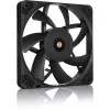 Noctua NF-A12x15 PWM CH.BK.S klusais plānās korpusa ventilators, 120 mm, 15 mm biezums, 12 V, PWM, 450–1850 RPM, 94,2 m³/h, 23,9 dB, SSO gultnis