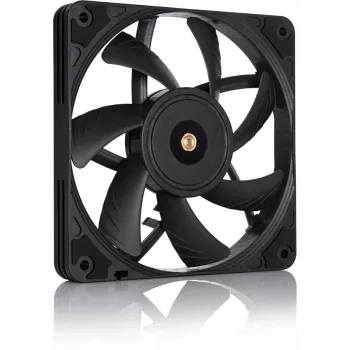 Noctua NF-A12x15 PWM CH.BK.S klusais plānās korpusa ventilators, 120 mm, 15 mm biezums, 12 V, PWM, 450–1850 RPM, 94,2 m³/h, 23,9 dB, SSO gultnis