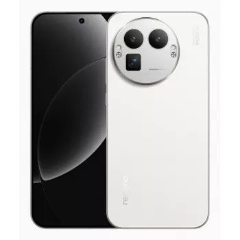 Viedtālrunis REALME GT 8 Pro 5G — 6.79 collu AMOLED 3136×1440, Snapdragon 8 Elite, 16 GB RAM, 512 GB, 50/200/50 MP, 7000 mAh, Balts