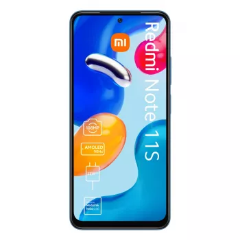 Xiaomi Redmi Note 11S - 4G viedtālrunis - Dual-SIM - RAM 6 GB / Iekšējā atmiņa 128 GB - microSD slots - OLED displejs - 6,43 collas - 2400 x 1080 pikseļi (90 Hz)