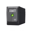 Green Cell PowerProof UPSLM360 650VA / 360W line-interactive UPS ar LCD ekrānu, 12V 7Ah