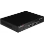 Edimax Pro GS-5208PLG V2 - viedais slēdzis - 8 porti 10/100/1000 (PoE+) + 2 SFP - 160 W PoE budžets - montāžai statīvā