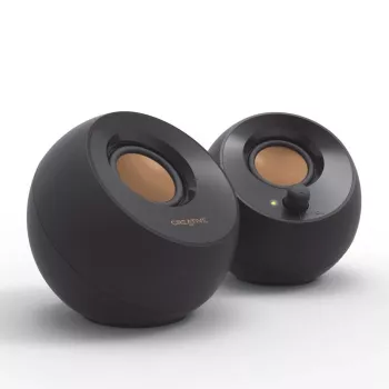 Creative Pebble 2.0 galddatora stereo skaļruņi, melni