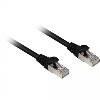 Tīkla kabelis Sharkoon Cat.6a SFTP RJ-45 15 m Melns