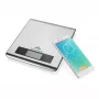 Virtuves elektroniskie svari ETA Nutri Vital Metālisks Taisnstūris — 5 kg, 1 g precizitāte, LCD