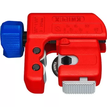 Cauruļu griezējs Knipex TubiX S 3–30 mm, kompakts instruments metāla un plastmasas caurulēm