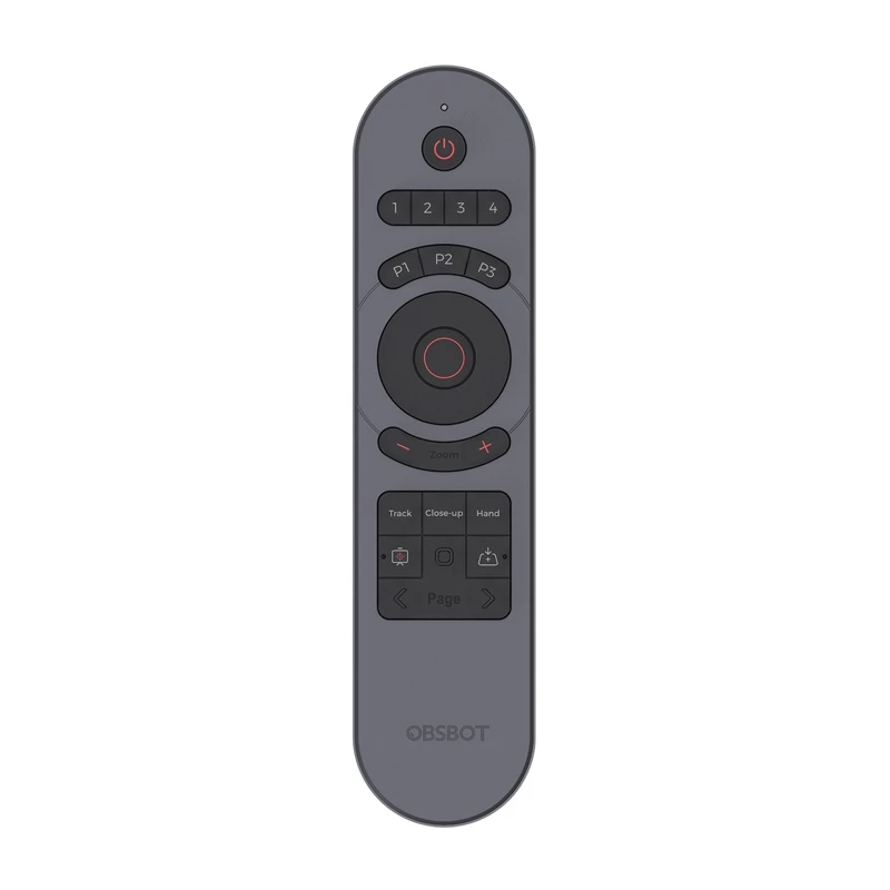 OBSBOT Tiny Smart Remote 2 ORB-2209-CT tālvadības pults OBSBOT Tiny 2 kamerai, melna