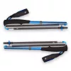 Trekking nūjas Black Diamond Distance Carbon Z, salokāms oglekļa šahts, 120 cm, 280 g, 3 segmenti