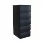 Topeshop W5 CZERŃ kumode