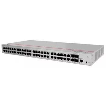 Slēdzis HUAWEI S310-48P4X — 48x Gigabit Ethernet (10/100/1000) RJ-45, 4x SFP+, PoE, 1U statīvs