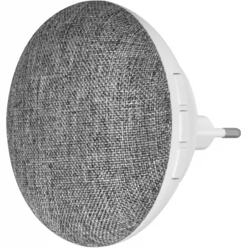 Hombli Doorbell Chime 2 – bezvadu durvju zvana signāls, 433.92 MHz, AC 110–240V, C tipa spraudnis, pelēks/balts