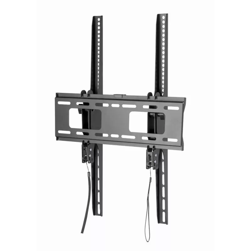 TV sienas stiprinājums Gembird WM-75T-03 37 inch–75 inch (94–190.5 cm), VESA 200×200–400×600, slodze 75 kg, slīpums -10°–5°, melns