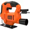 Finierzāģis Black & Decker BES602 — 400 W, rokas finierzāģis oranžs/melns