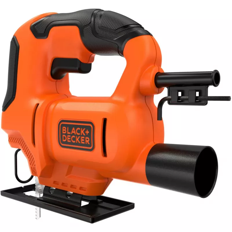 Finierzāģis Black & Decker BES602 — 400 W, rokas finierzāģis oranžs/melns