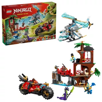 LEGO NINJAGO 71857 Ninja Transportlīdzeklis Koku mājas kauja