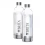 BRITA SodaOne 1043722 gazēšanas pudeles, 1 l, caurspīdīgas, 2 gab.