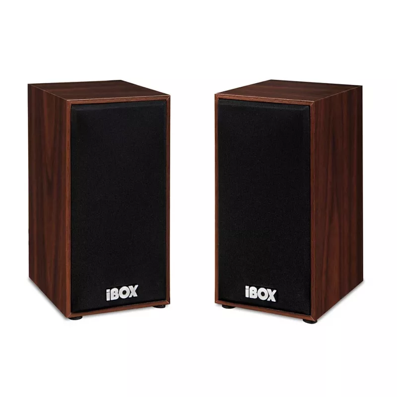 Skaļrunis IBOX IGLSP1 vadu 2.0 galda skaļrunis 10 W Cherry