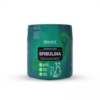 HOLISTA Spirulina - uztura bagātinātājs suņiem un kaķiem - 100g
