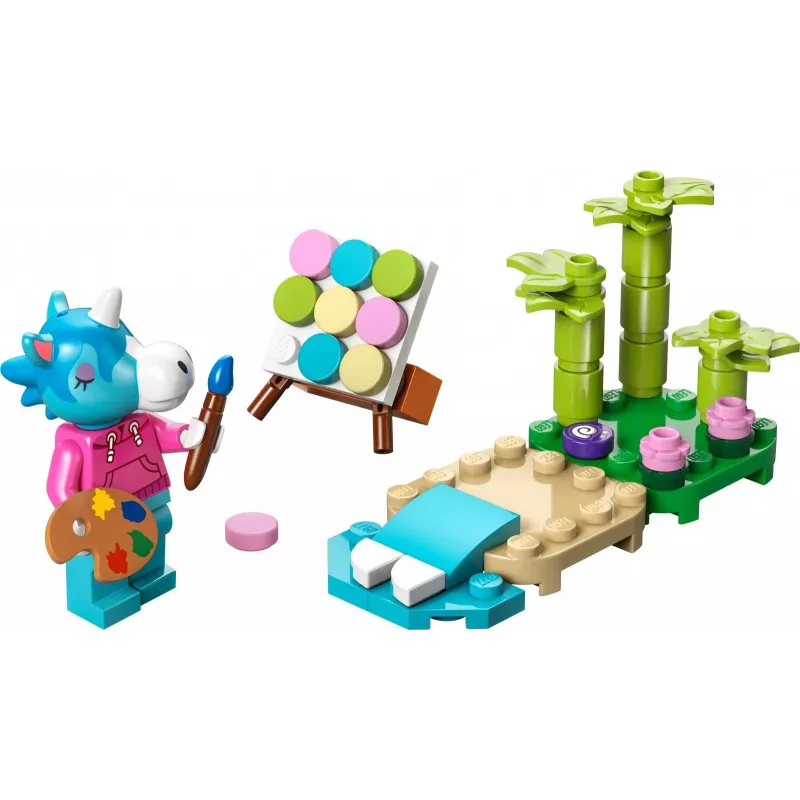 Bricks Animal Crossing 30703 Julians Beach Painting