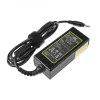 Strāvas adapteris Green Cell AD76P 45W Lenovo klēpjdatoriem, 20V 2.25A, maiņstrāvas–līdzstrāvas, 100–240V ieeja, melns