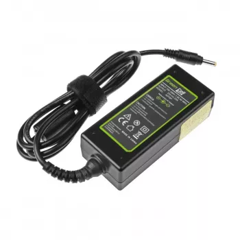 Strāvas adapteris Green Cell AD76P 45W Lenovo klēpjdatoriem, 20V 2.25A, maiņstrāvas–līdzstrāvas, 100–240V ieeja, melns