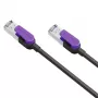 Tīkla kabelis CABLETIME Cat8 S/STP 10 m melns
