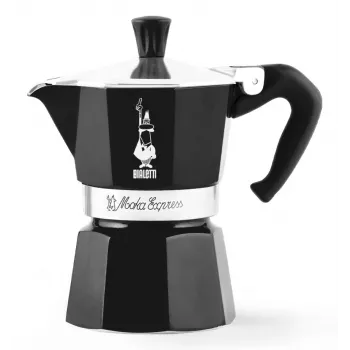 Bialetti Moka Express kafijas krūze Melna