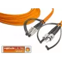 Lightwin Duplex LWL Patch Kabelis, MM OM2, LC - ST, 15.0 m (LDP-50 LC-ST 15.0 OM2)