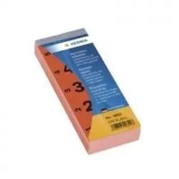 Pašlīmējošie numuru bloki HERMA 1-500 Sarkans 28x56 mm
