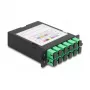 DeLOCK Fiber Optic HD Kasete MPO vīrietis uz 12 x SC Simplex sieviete 12 šķiedras Vienmoda 9/125 µm
