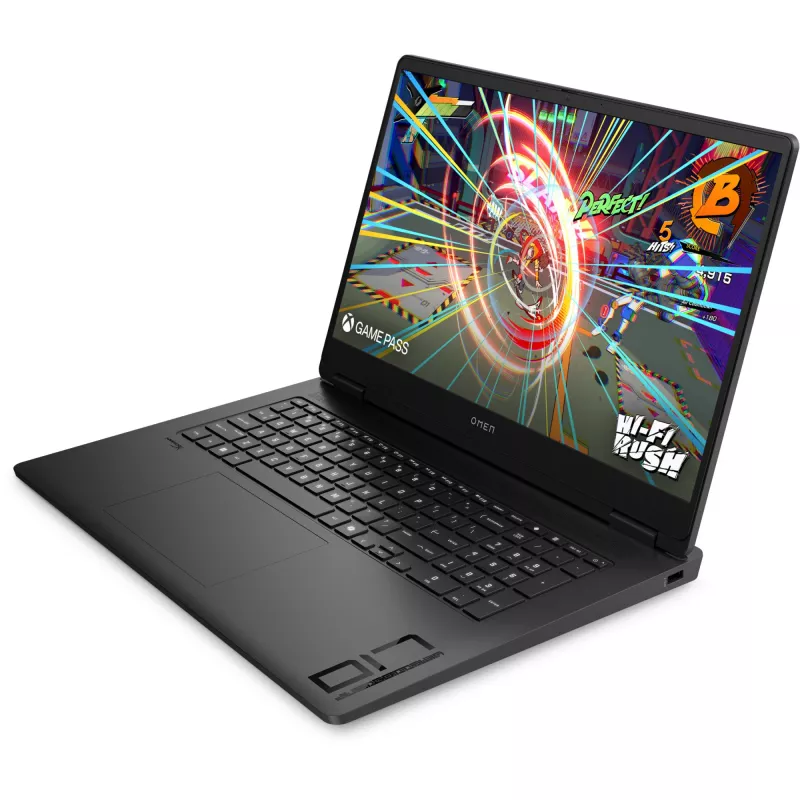 HP OMEN Gaming klēpjdators 17,3 QHD IPS R9-8945HS 32GB/1TB RTX 4060 240Hz nOS 17-db0492ng