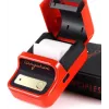Etiķešu printeris NIIMBOT B21S Sarkans — kompakts termālais Bluetooth printeris, 50 mm drukas platums, 60 mm/s, 1200 mAh akumulators