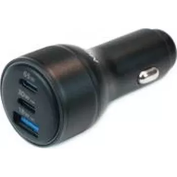 Mobilis Energia Charger 95W auto lādētājs 2 USB-C 1 USB-A SB (020018)