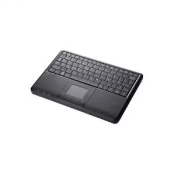 Perixx PERIBOARD-510H Plus - Mini vadu USB klaviatūra ar skārienpaliktni