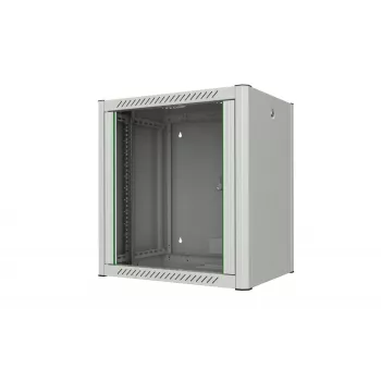 19 collu 12U sienas stiprinājuma statīvs Pro 600 x 450 x 645mm - Balts