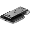SATECHI 3-in-1 Salokāms Qi2 Bezvadu Lādētājs (Space Gray) ar A, C, G spraudņiem