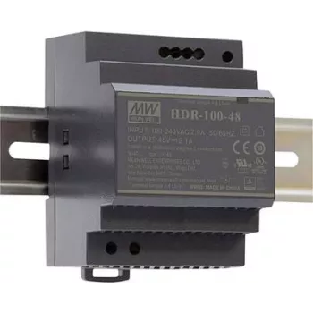 Barošanas bloks MEAN WELL HDR-100-12N 100W 12VDC 7.5A DIN-sliežu