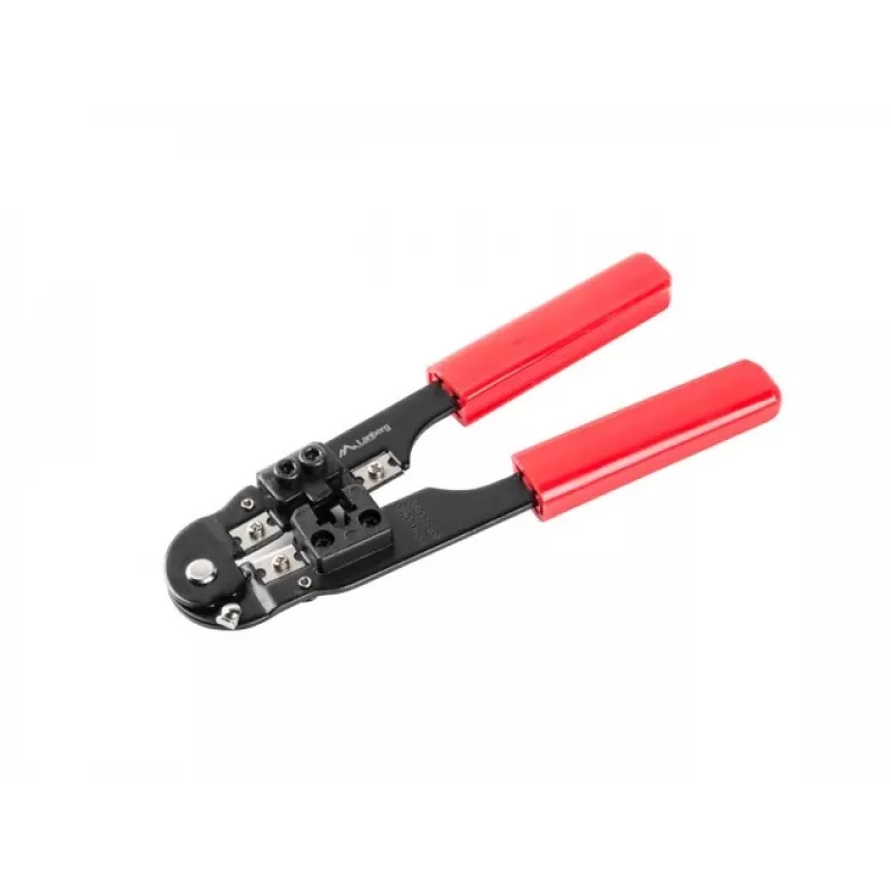 LANBERG tīkla instrumentu komplekts NT-0301 – testeris, noņēmējs, presētājs ar RJ-12 atbalstu