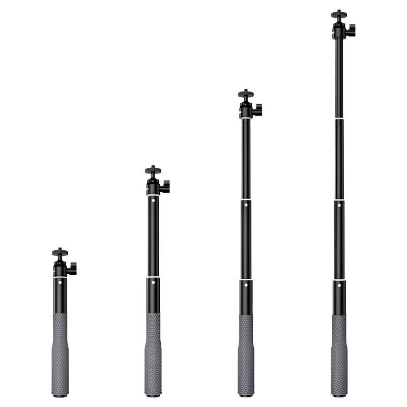 Selfie stick TELESIN ar lodveida galviņu darbības kamerām