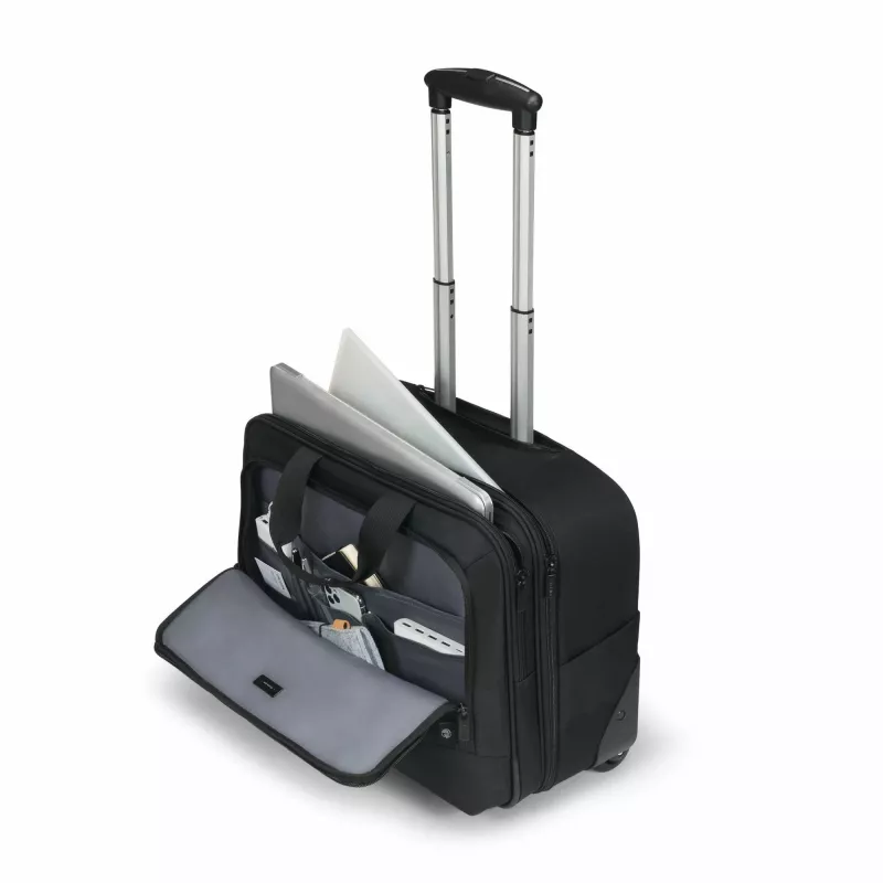 Ceļojuma koferis DICOTA D32043-RPET 17,3 collas Melns