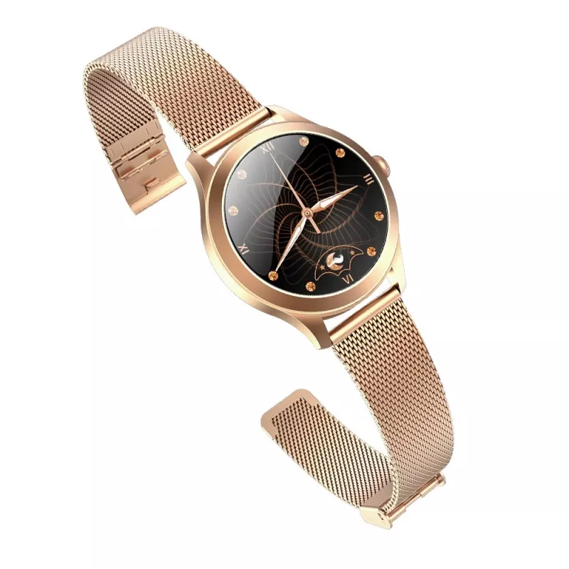 Viedpulkstenis MaxCom FW42 GOLD Zelts