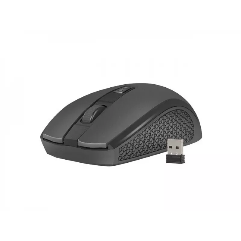 Natec Squid NZB-1989 bezvadu tastatūras un peles komplekts, US, melns