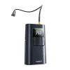 Baseus PrimeTrip VA1 portatīvais riepu pumpis, 75 W, 2 vienā ar lukturīti un 6000 mAh akumulatoru, melnā krāsā