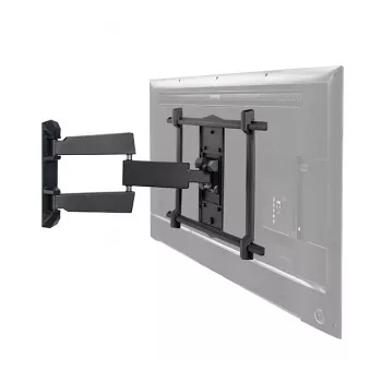 B-Tech Ultra-slim Double Arm Flat Screen Wall Mount VESA 600x400 35kg